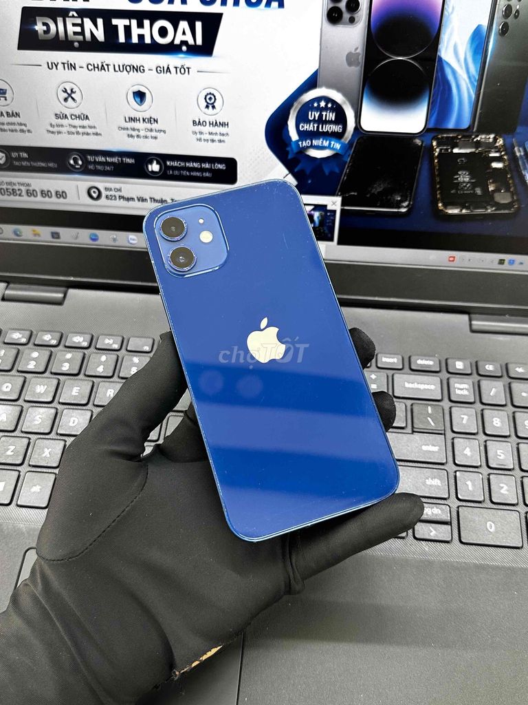 Apple iPhone 12 64GB MÁY QUỐC TẾ ZIN NGUYÊN BẢN. Mua bán Điện thoại tại Thành phố Biên Hòa Đồng Nai được đăng bởi DT MOBILE BIÊN HOÀ hình 1