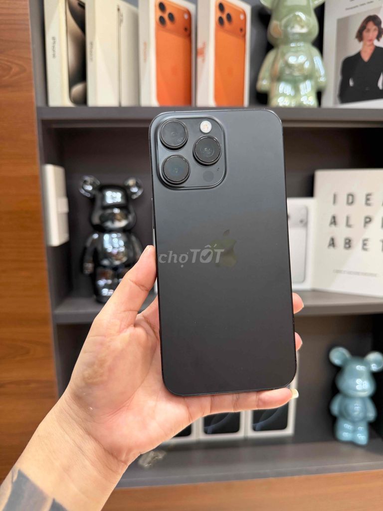 Apple iPhone 15 Pro Max 256GB Đen Đã sử dụng. Mua bán Điện thoại tại Quận Gò Vấp Tp Hồ Chí Minh được đăng bởi Hậu Nhi Apple hình 1