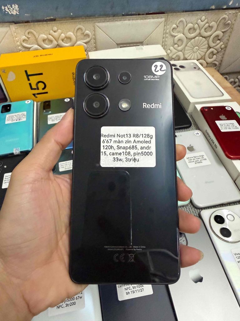 Xiaomi Redmi Note 13 128GB. Mua bán Điện thoại tại Thành phố Thủ Dầu Một Bình Dương được đăng bởi TTMobileBD hình 1