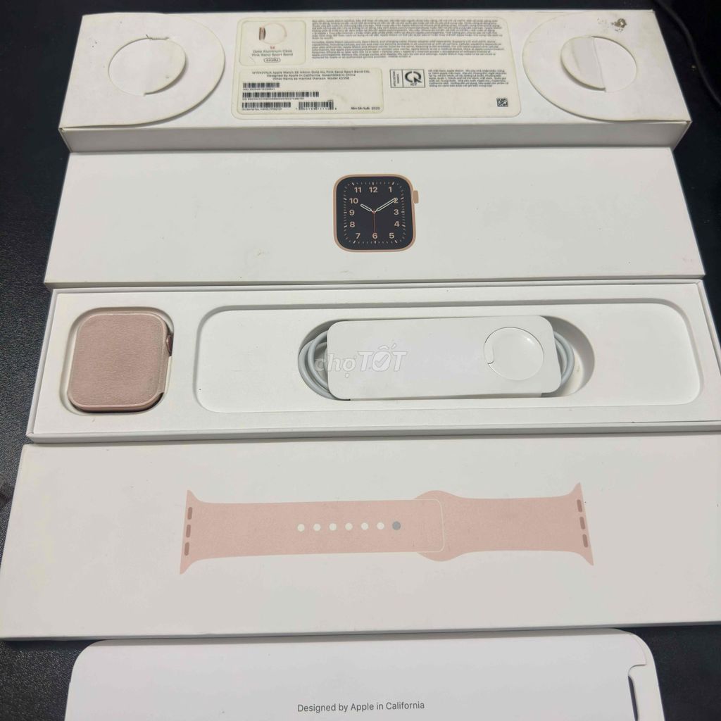 Apple Watch SE 44mm Hồng. Mua bán Thiết bị đeo thông minh tại Huyện Nhà Bè Tp Hồ Chí Minh được đăng bởi Nguyễn Hữu Thắng hình 1