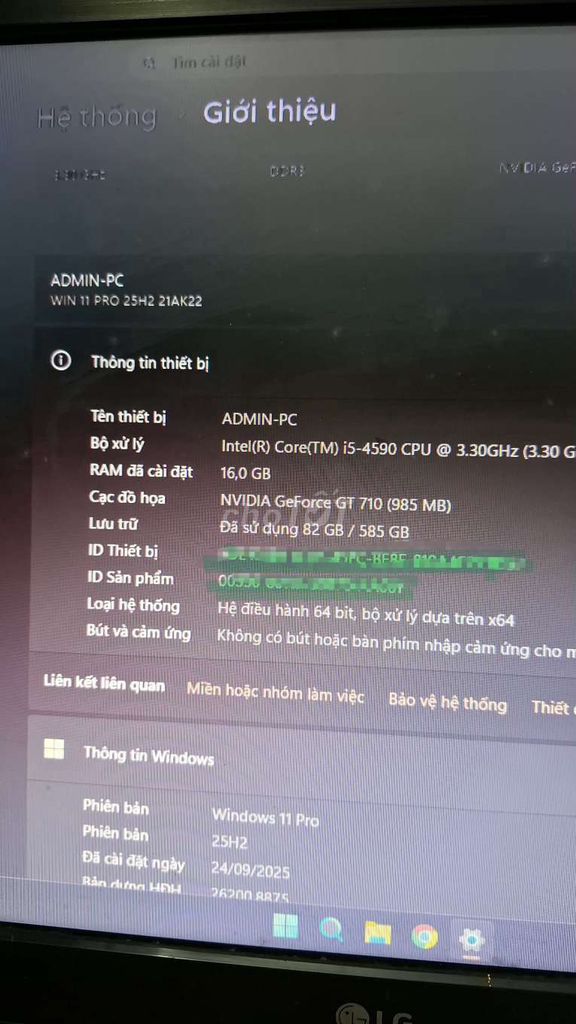 Card màn hình MSI GT 710 1GB đã sử dụng. Mua bán Linh kiện (RAM, Card...) tại Thành phố Thủ Đức Tp Hồ Chí Minh được đăng bởi An Giang hình 1