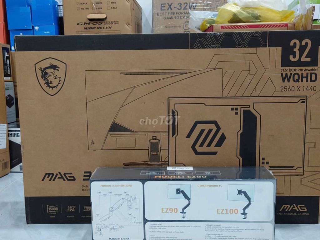 Màn hình MSI 32 inch 2K 180Hz. Mua bán Phụ kiện (Màn hình, Chuột...) tại Thị Xã Buôn Hồ Đắk Lắk được đăng bởi Nguyễn Linh hình 1