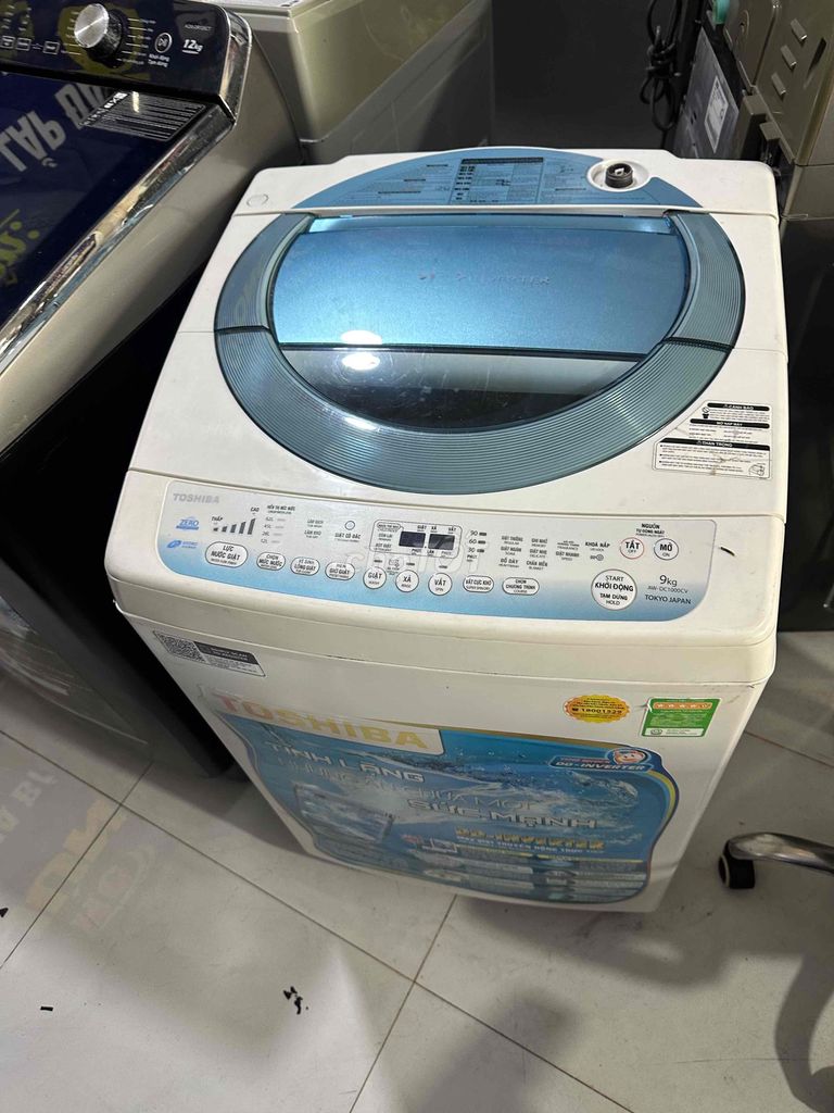 Máy giặt Toshiba 9kg Trắng. Mua bán Máy giặt tại Thành phố Thủ Đức Tp Hồ Chí Minh được đăng bởi cường hình 1