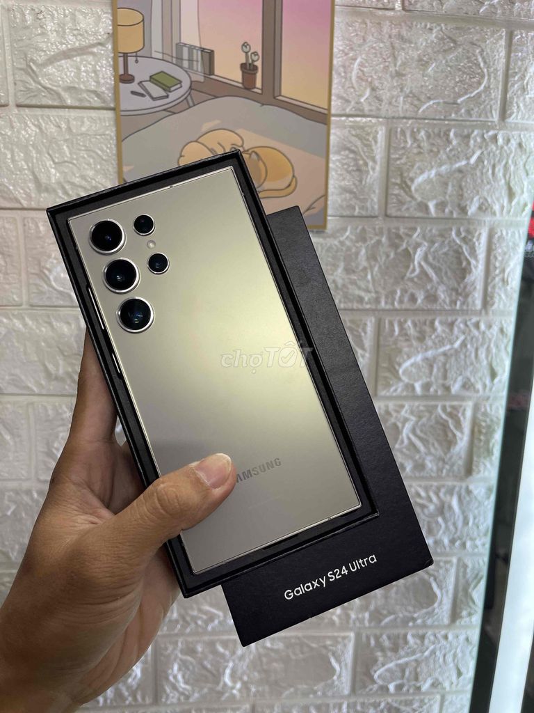 Samsung Galaxy S24 Ultra Bạc Fullbox. Mua bán Điện thoại tại Quận Cầu Giấy Hà Nội được đăng bởi Hữu đạt hình 1