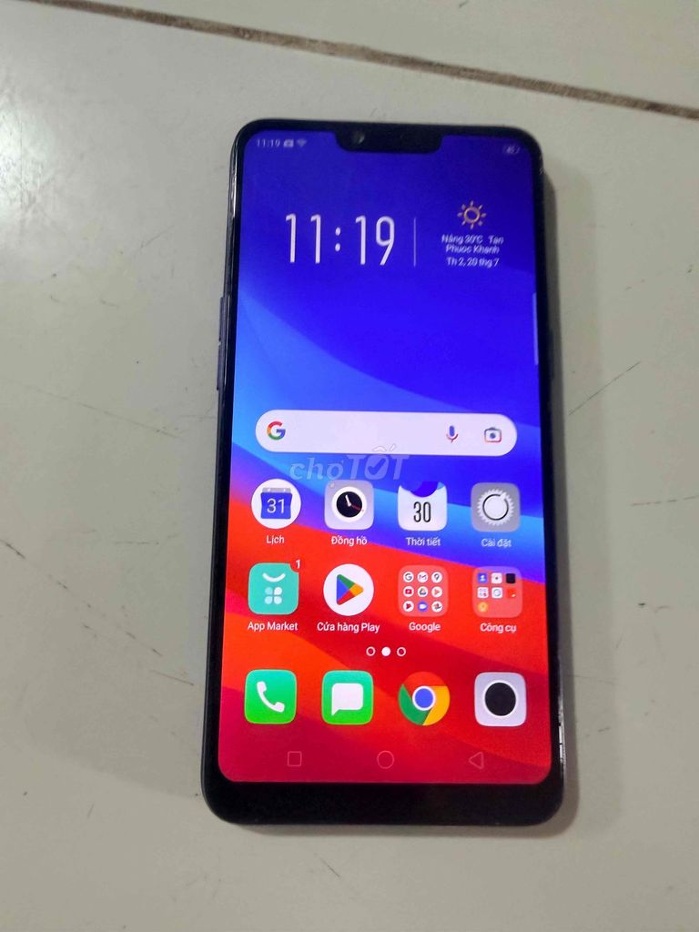 OPPO A3s 3GB/32GB Xanh Like New. Mua bán Điện thoại tại Thị xã Tân Uyên Bình Dương được đăng bởi Linh hình 1