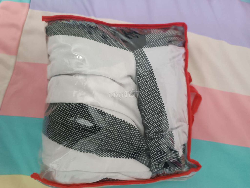 Ga gường thun lạnh Hàn Quốc 4 món. Mua bán Giường, chăn ga gối nệm tại Quận Gò Vấp Tp Hồ Chí Minh được đăng bởi Mai Hoa hình 1