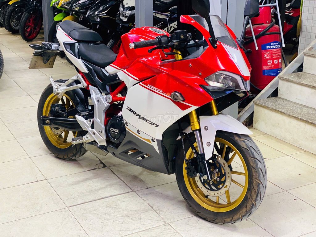 XE MÁY THỊNH PHÁT - GPX DEMON ĐỎ TRẮNG BIỂN HÀ NỘI. Mua bán Xe máy tại Quận Nam Từ Liêm Hà Nội được đăng bởi XE MÁY THỊNH PHÁT XE LƯỚT GIÁ RẺ hình 1