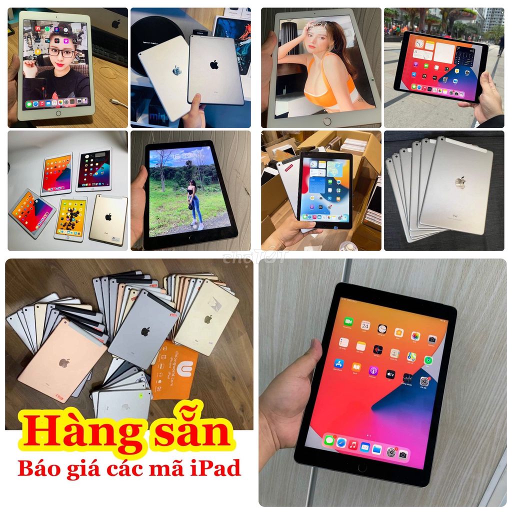 Thanh lý ipad gen5/6/Pro/Air1-E2/Pro 12.9inh 128Gb. Mua bán Máy tính bảng tại Quận 10 Tp Hồ Chí Minh được đăng bởi Thảo Anh Apple Giá sỉ hình 1