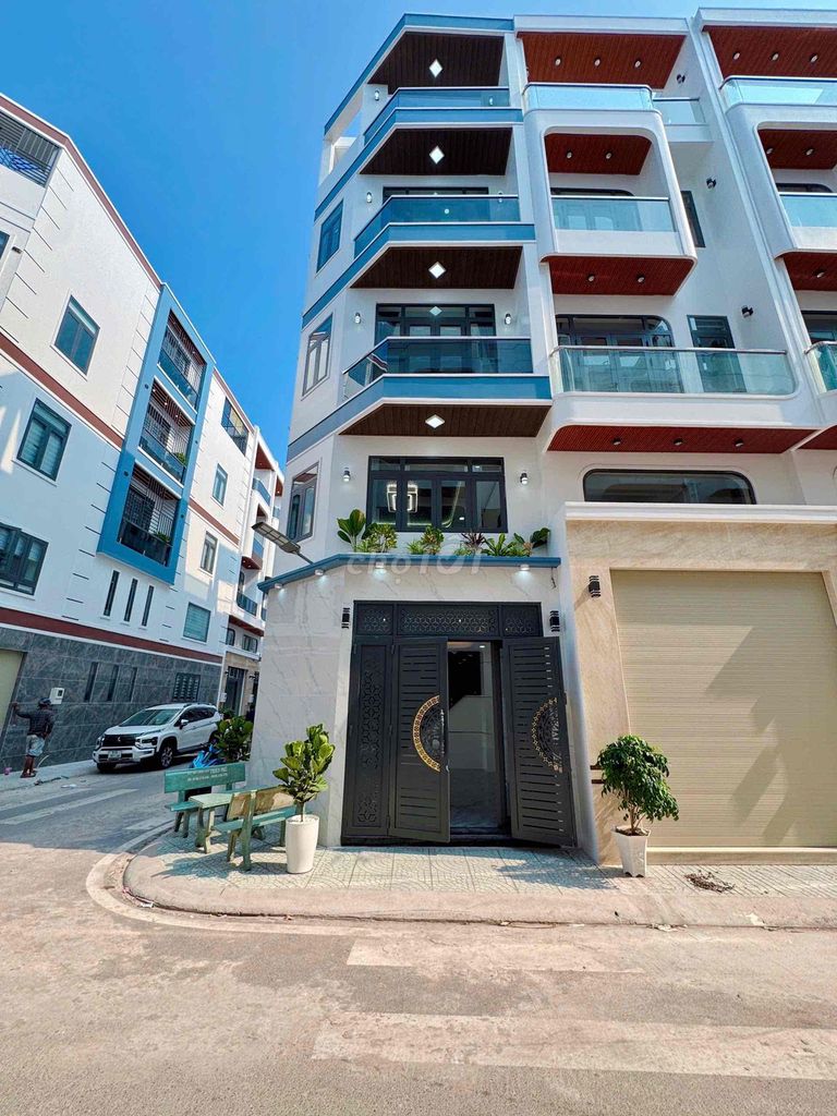 🏡 Красивый дом Бинь Тан (4,5 м х 13,5 м), угол 2 м в конце Тан Ки Тан Куи