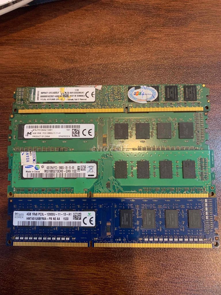 RAM Kingston DDR3 4GB 1600MHz. Mua bán Linh kiện (RAM, Card...) tại Quận Ba Đình Hà Nội được đăng bởi Hoàng Đức hình 1