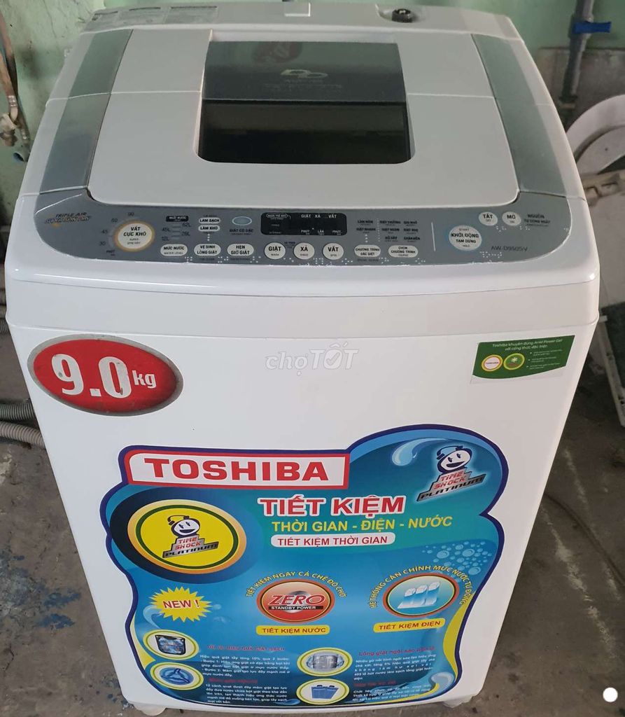 Toshiba invertet cao cấp công xuất giặt 9kg bh6t