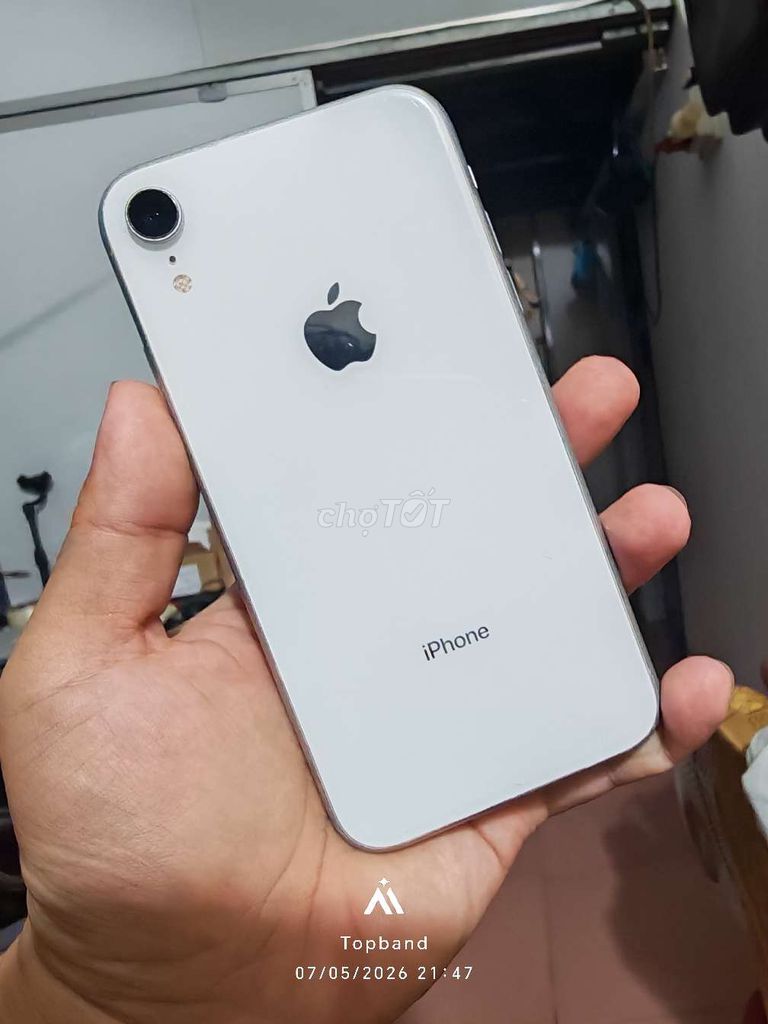 Apple iPhone XR 64GB Trắng Đã sử dụng. Mua bán Điện thoại tại Huyện Long Thành Đồng Nai được đăng bởi Stephen hình 1
