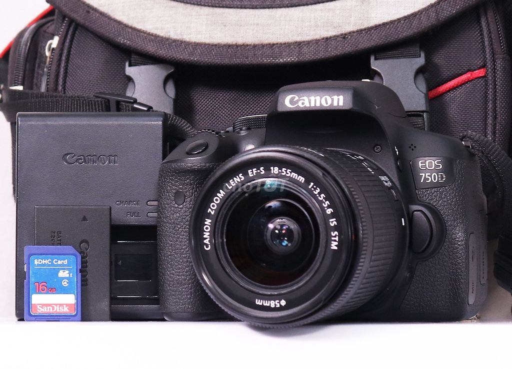 Máy ảnh Canon EOS 750D. Mua bán Máy ảnh, Máy quay tại Quận 4 Tp Hồ Chí Minh được đăng bởi Mai Ngọc Chinh hình 1