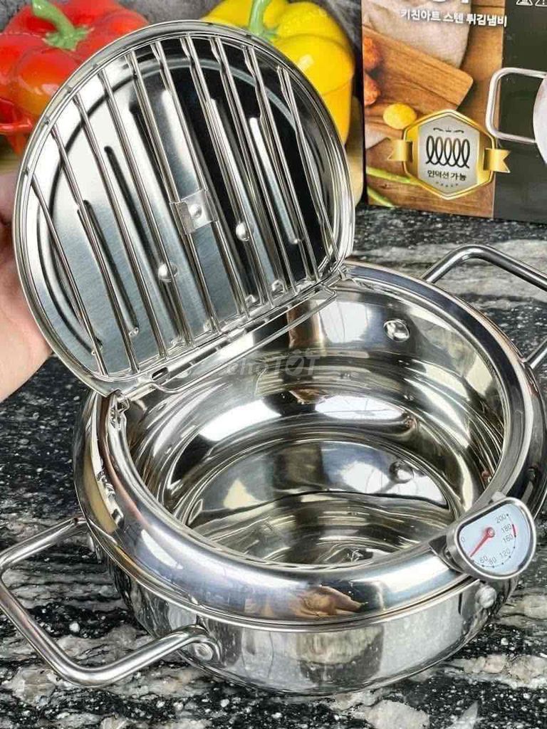 Pass nồi chiên tiết kiệm dầu chống bắn hàn quốc. Mua bán Dụng cụ nhà bếp tại Quận Thanh Xuân Hà Nội được đăng bởi Nguyễn thu Hân hình 1