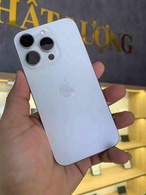 Apple iPhone 15 Pro 256GB Trắng Mỹ đẹp 99%