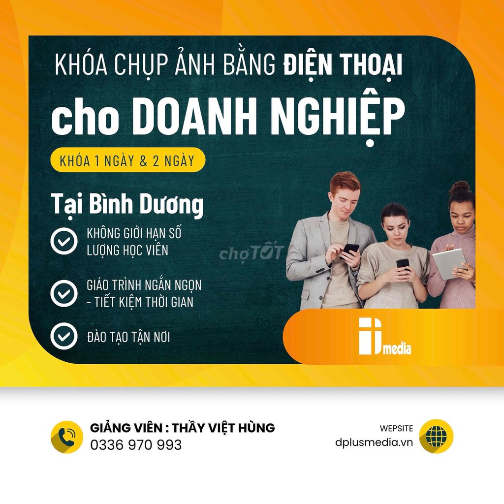 Khai giảng lớp học chụp hình bằng điện thoại