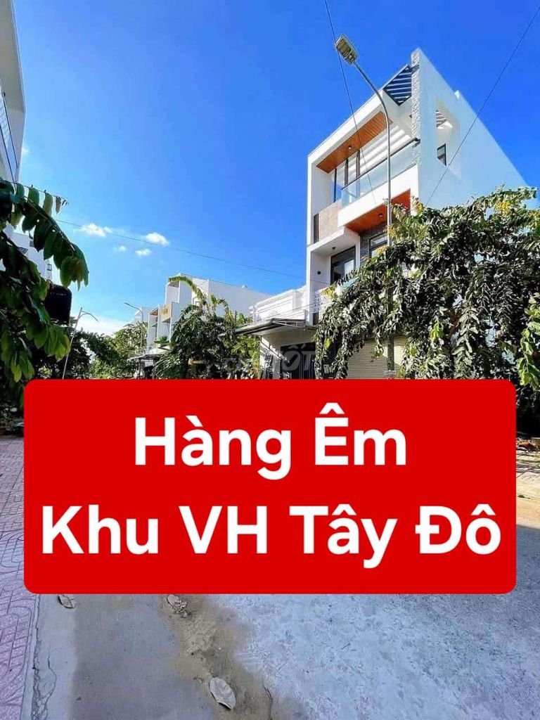 BÁN NỀN + TẶNG NHÀ CẤP 4 - ĐƯỜNG 8A, KHU VH TÂY ĐÔ