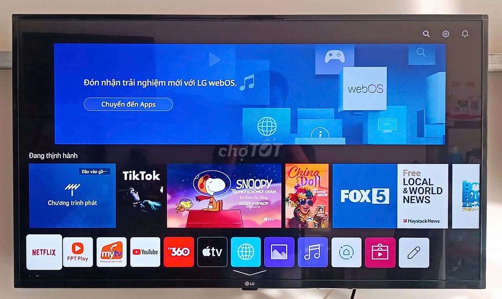 Tivi LG 43 inch 4K Điều khiển giọng nói. Mua bán Tivi, Âm thanh tại Thành phố Buôn Ma Thuột Đắk Lắk được đăng bởi giare hình 1