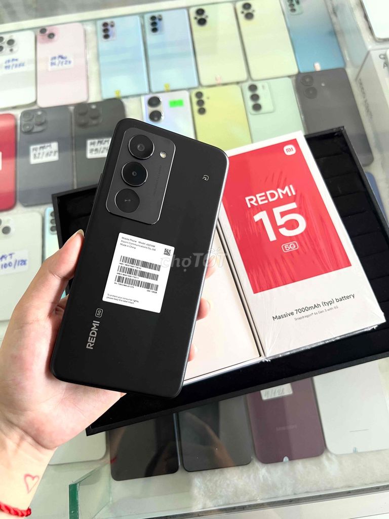 Cần bán Xiaomi Redmi 15 5G zin keng full box NFC. Mua bán Điện thoại tại Thành phố Qui Nhơn Bình Định được đăng bởi Gia Long hình 1
