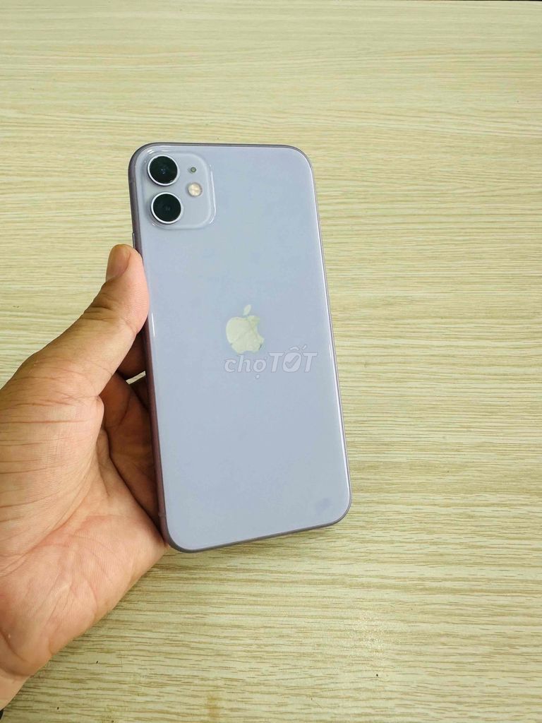 Apple iPhone 11 128GB Tím Đã sử dụng 2 SIM. Mua bán Điện thoại tại Thành phố Rạch Giá Kiên Giang được đăng bởi Mã phong  hình 1