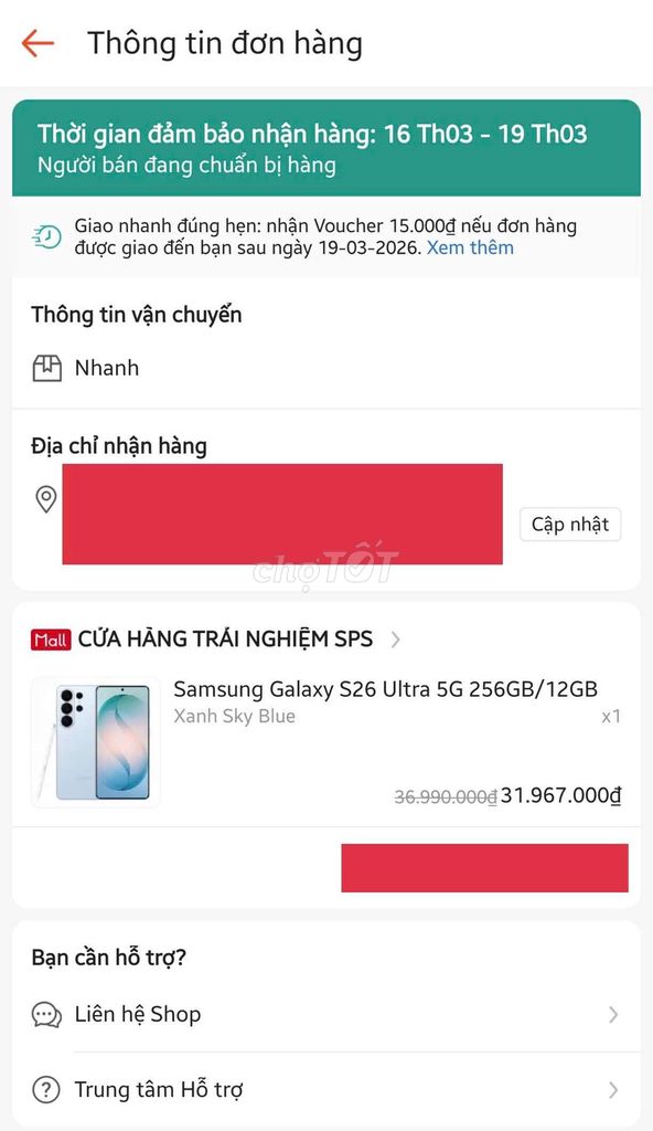 Em có S26 ultra 256Gb màu xanh new seal. Mua bán Điện thoại tại Quận 7 Tp Hồ Chí Minh được đăng bởi Trần Minh hình 1