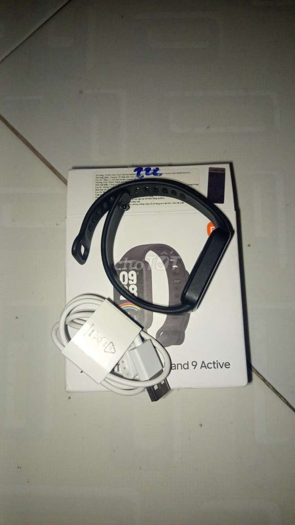 Xiaomi Smart Band 9 Active Đen Đã sử dụng. Mua bán Thiết bị đeo thông minh tại Quận 12 Tp Hồ Chí Minh được đăng bởi Huỳnh Trọng Khang hình 1