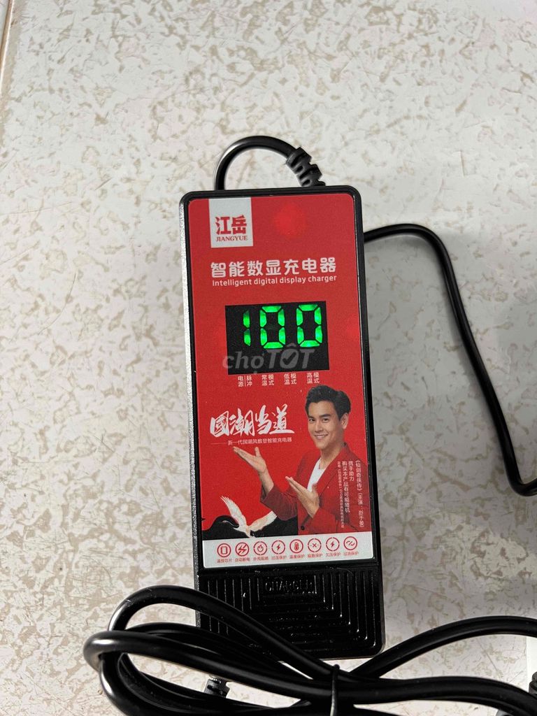 Sạc xe đạp điện báo % pin – Dễ xem, an toàn, BH 6T. Mua bán Phụ tùng xe tại Quận Gò Vấp Tp Hồ Chí Minh được đăng bởi Xe Điện Miền Nam hình 1