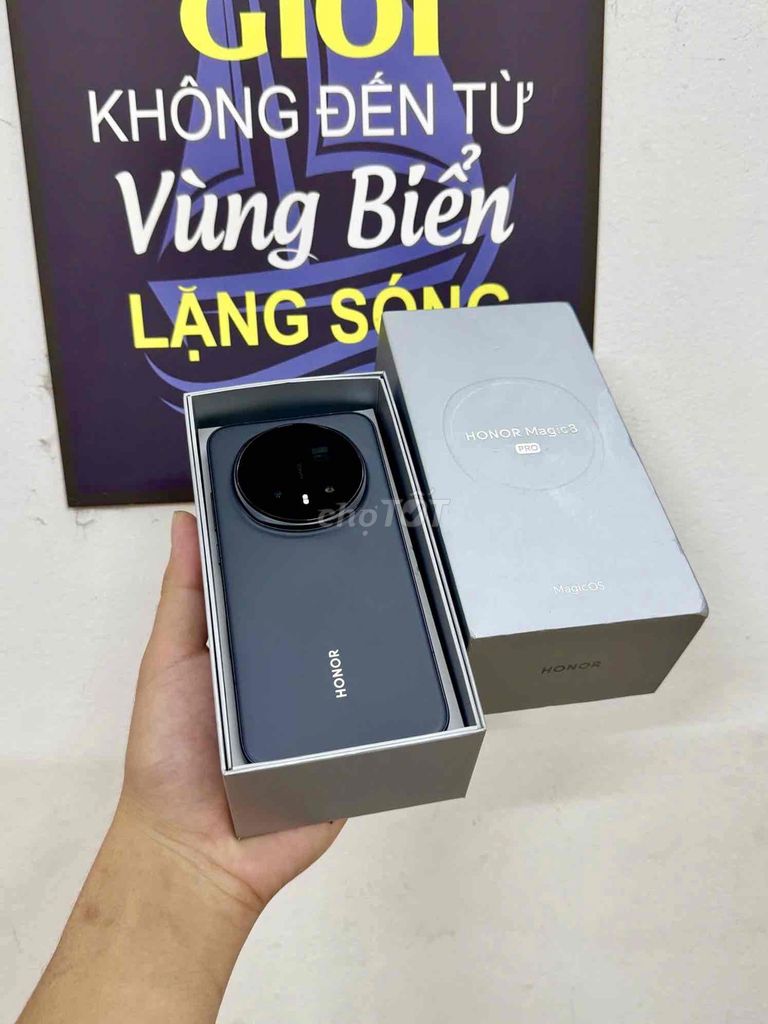 Honor Magic 8 Pro 16GB/512GB Đen Như mới. Mua bán Điện thoại tại Quận Đống Đa Hà Nội được đăng bởi Hanoi moibile đức hình 1