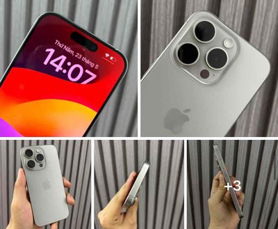 iPhone 15 Pro FULLBOX Titan NEW CHẤT APPLE 02/2025