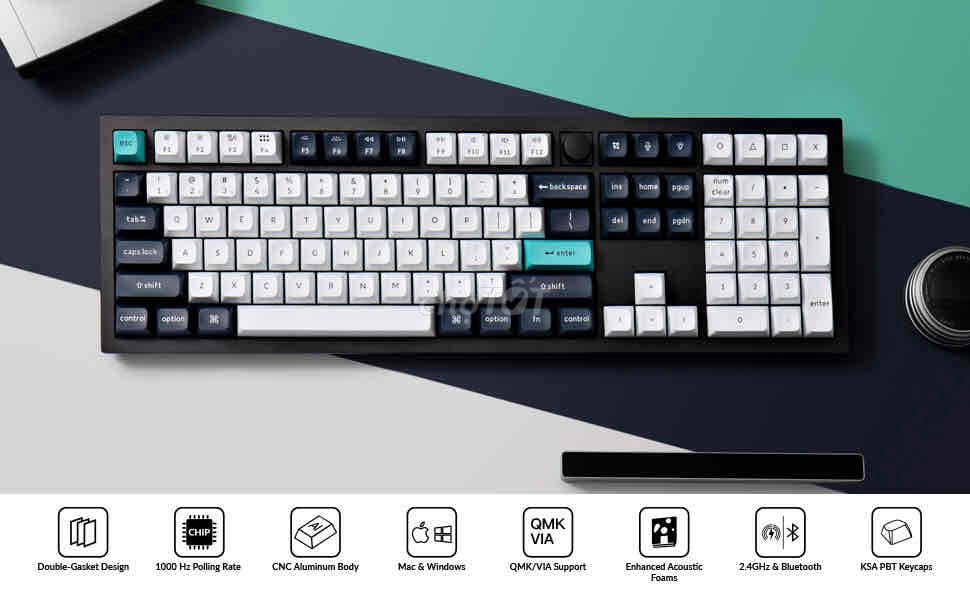Bàn phím cơ Keychron Q6 Max. Mua bán Phụ kiện (Màn hình, Chuột...) tại Quận 7 Tp Hồ Chí Minh được đăng bởi Thai Huong hình 1