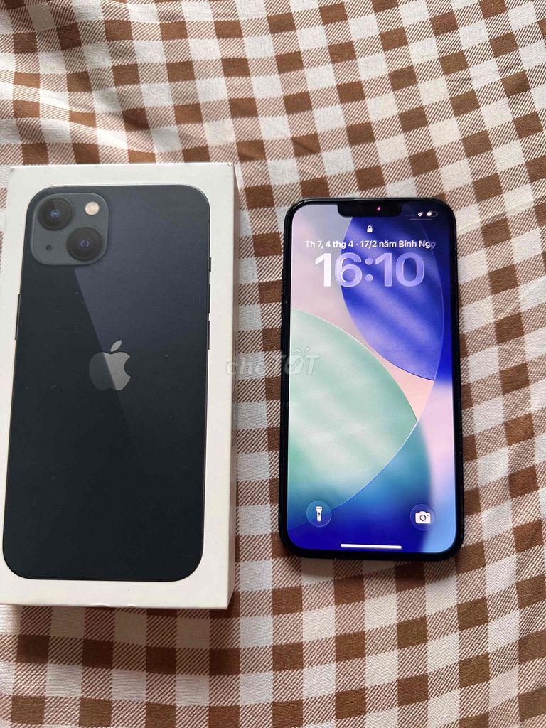 Apple iPhone 13 128GB Đen VN/A Đã sử dụng. Mua bán Điện thoại tại Quận Cẩm Lệ Đà Nẵng được đăng bởi Quý hình 1