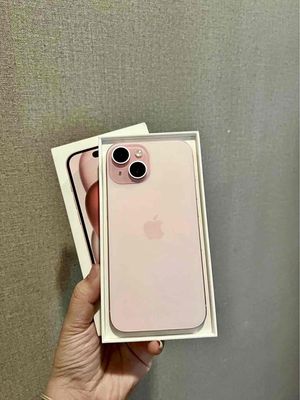 iPhone 15 Plus 128GB Hồng FULLBOX BH APPLE 2025