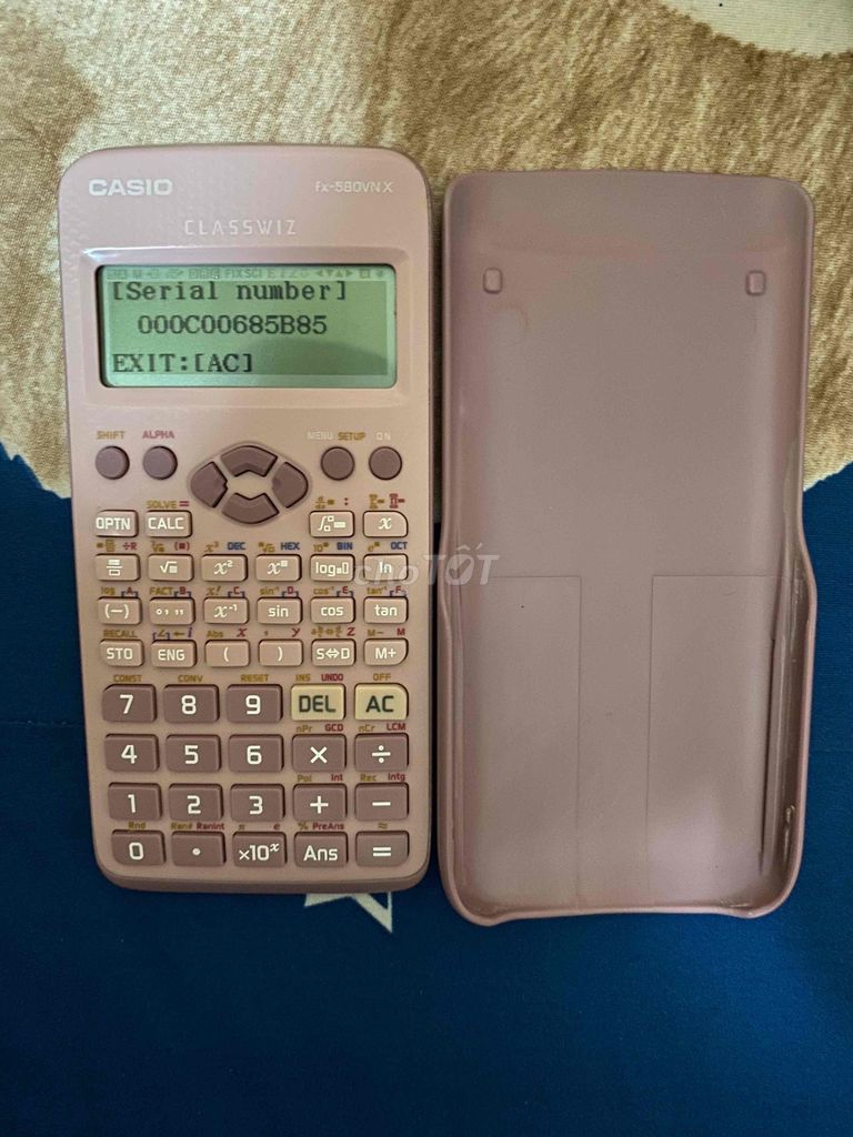 Máy tính Casio fx-580VNX Hồng. Mua bán Đồ dùng văn phòng tại Quận Bình Thuỷ Cần Thơ được đăng bởi Châu Đại Thiên hình 1