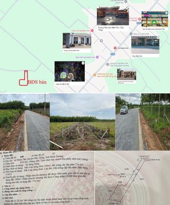 Mặt tiền đường nhựa giá rẻ (gần Bãi Đá Trứng, Bằng Lăng Camping...)