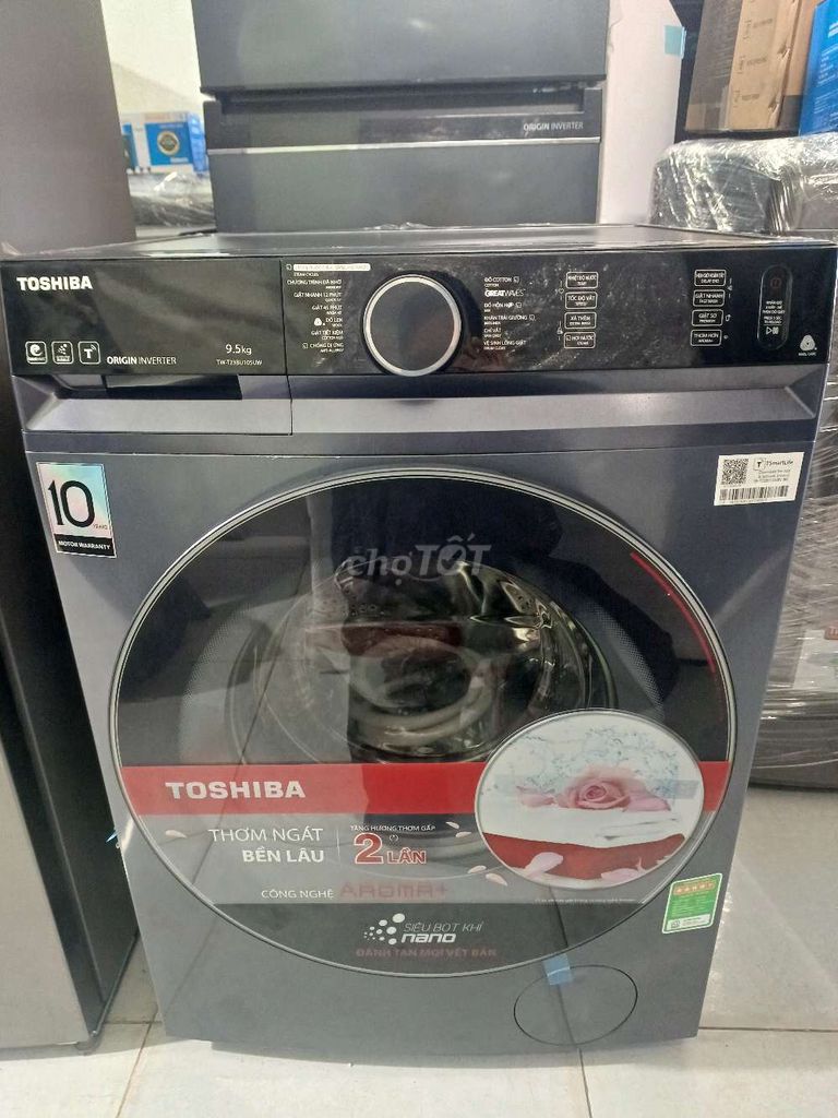 MÁY GIẶT TOSHIBA 9,5KG TRƯNG BÀY BH 18 THÁNG. Mua bán Máy giặt tại Huyện Hòa Vang Đà Nẵng được đăng bởi Nguyễn Thanh Phước hình 1
