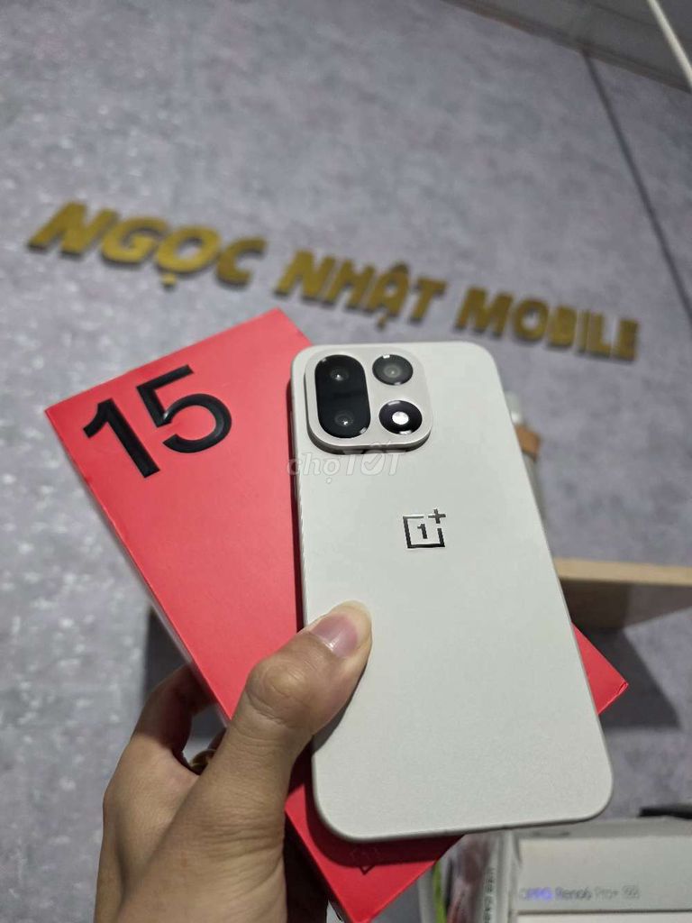OnePlus 15 5G (12/256) FullBox 8 EliteGen5 Pin7300. Mua bán Điện thoại tại Thành phố Buôn Ma Thuột Đắk Lắk được đăng bởi Nguyễn Ngọc Nhật hình 1