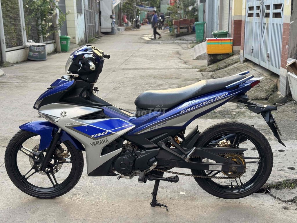 Yamaha Exciter 150 Xanh Gp 2015. Mới Đẹp, Bao Êm. Mua bán Xe máy tại Thành phố Thủ Đức Tp Hồ Chí Minh được đăng bởi Trần Viễn hình 4