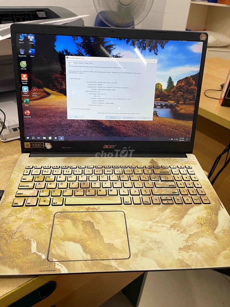 Acer Aspire A315-57G i5-1035G1 8GB/477GB. Mua bán Laptop tại Quận Hải Châu Đà Nẵng được đăng bởi Nguyễn Văn Quý hình 1