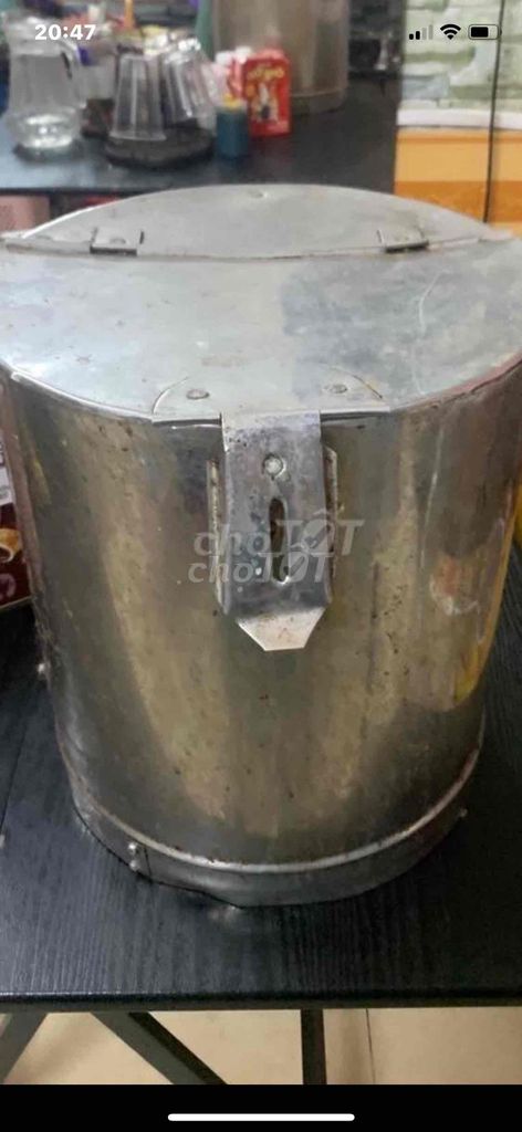 Thùng đựng gạo inoc đựng 15 kg gạo. Mua bán Dụng cụ nhà bếp tại Quận Lê Chân Hải Phòng được đăng bởi Tuyết hình 1