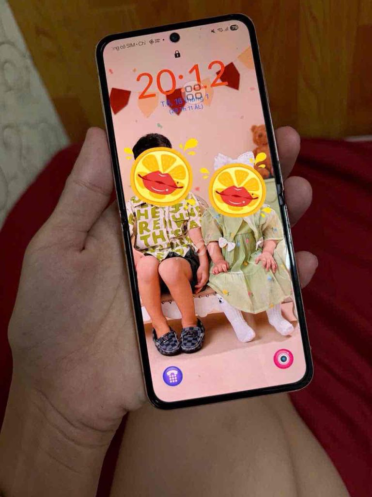 ss flip 4 128G vàng hồng. Mua bán Điện thoại tại Thành phố Cà Mau Cà Mau được đăng bởi Thành Tăng hình 1