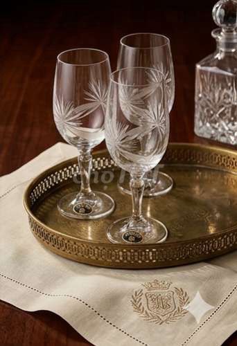 Ly rượu Bohemia Pha lê. Mua bán Dụng cụ nhà bếp tại Thành phố Thủ Dầu Một Bình Dương được đăng bởi NỘI THẤT PHONG THỦY hình 1