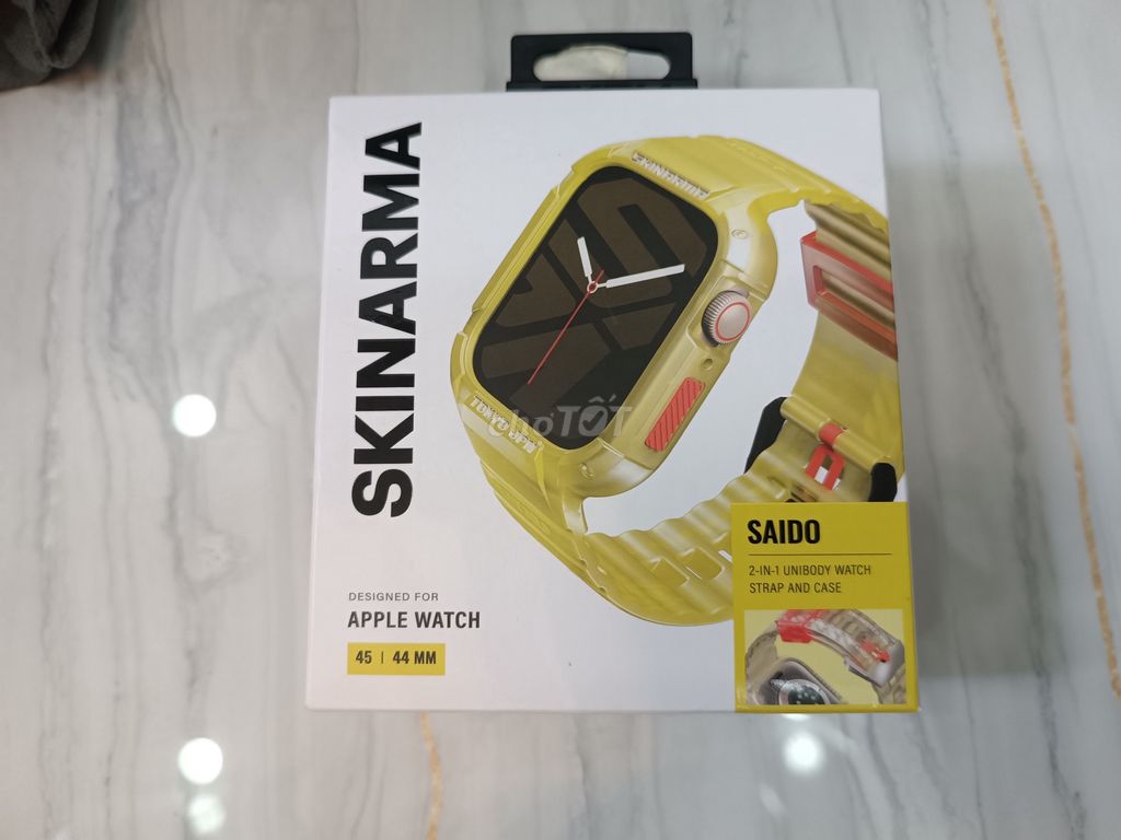 Dây đồng hồ Skinarma Saido Vàng. Mua bán Phụ kiện thời trang khác tại Quận 3 Tp Hồ Chí Minh được đăng bởi Onkyo hình 1