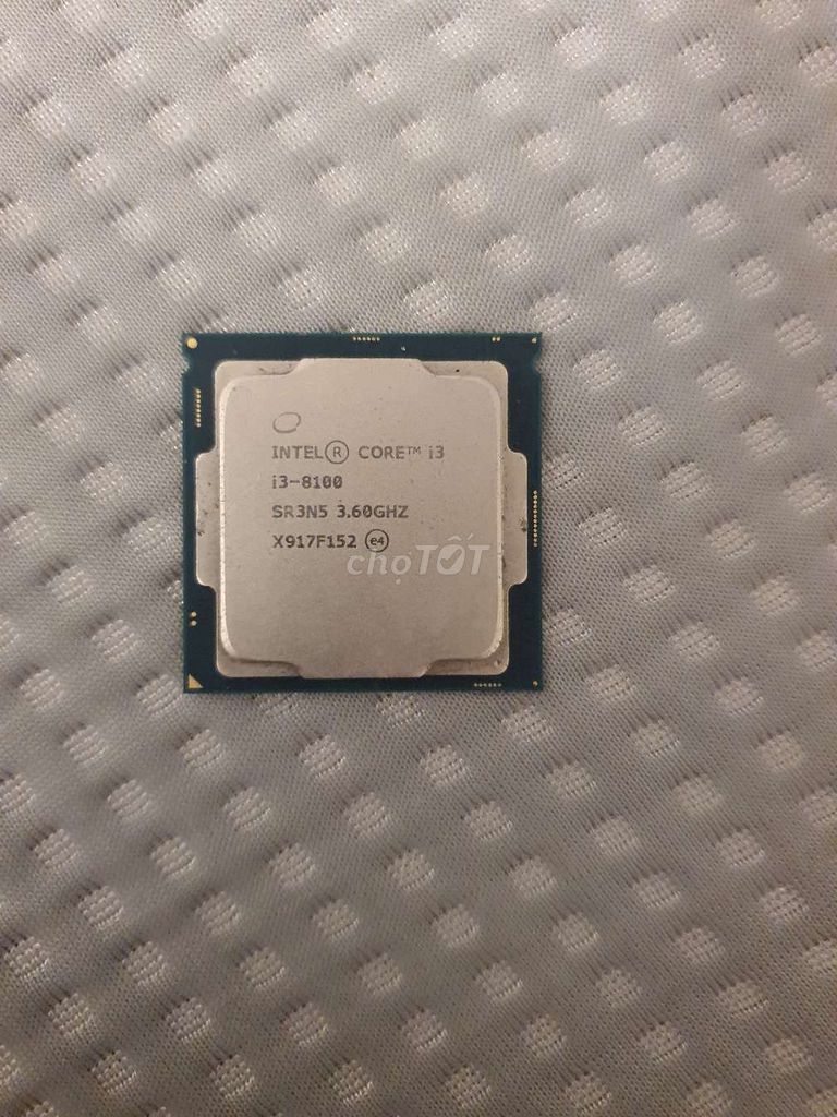CPU Intel Core i3-8100 3.60GHz. Mua bán Linh kiện (RAM, Card...) tại Quận Hai Bà Trưng Hà Nội được đăng bởi Nguyễn Gia Bảo hình 1
