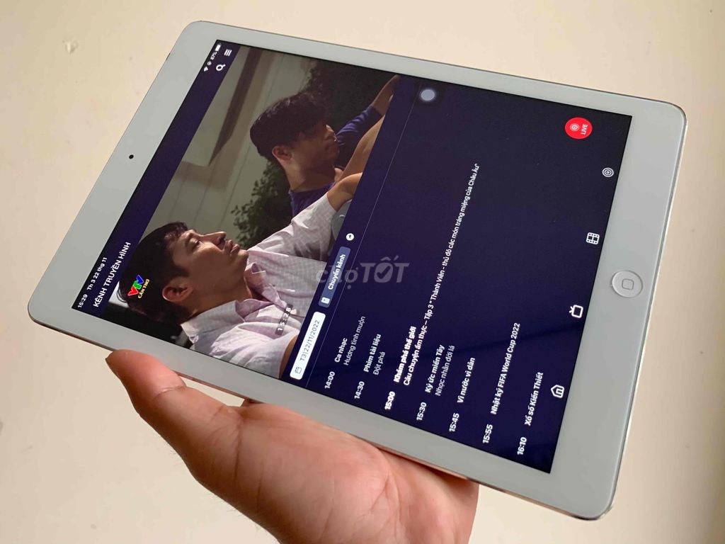 iPad Air 1 64GB rộng 9.7in, Youtube, zalo fb tikto. Mua bán Máy tính bảng tại Quận Tân Bình Tp Hồ Chí Minh được đăng bởi Nguyễn Gia Huy hình 3