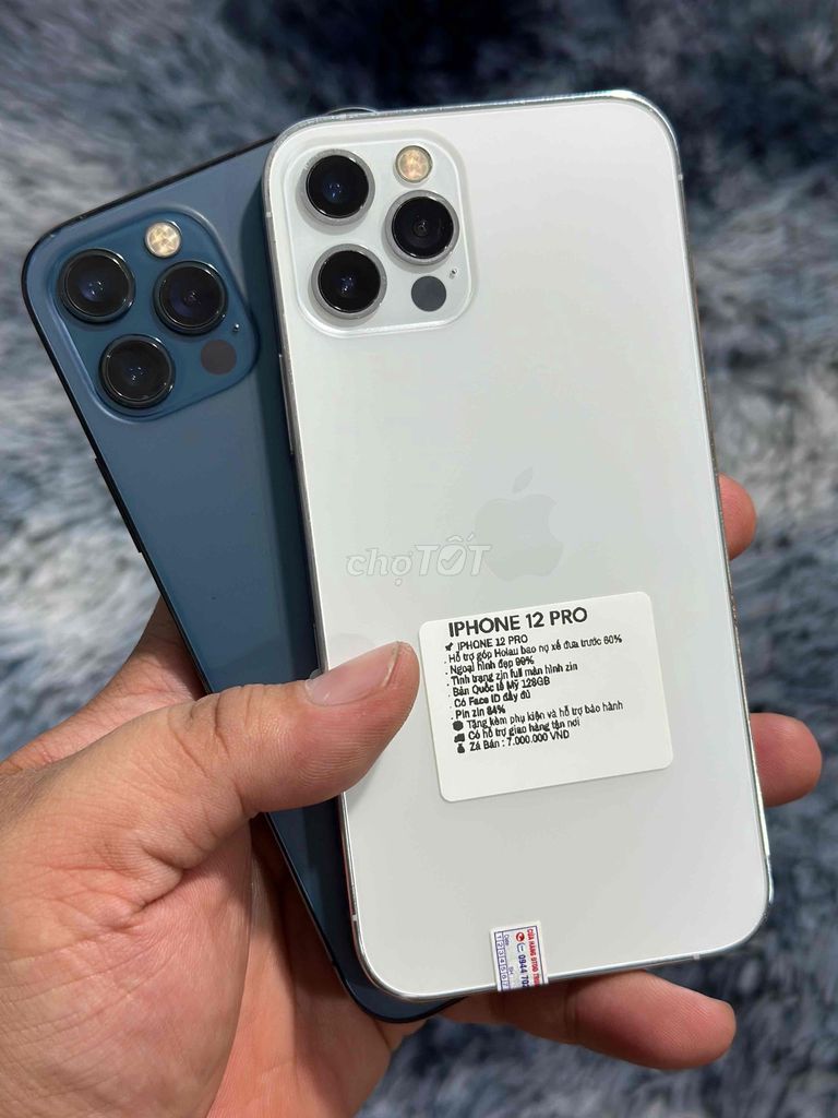 iPhone 12 Pro 128GB Mỹ 99% đẹp. Mua bán Điện thoại tại Huyện Trảng Bom Đồng Nai được đăng bởi Hồ Trung Hiếu hình 1