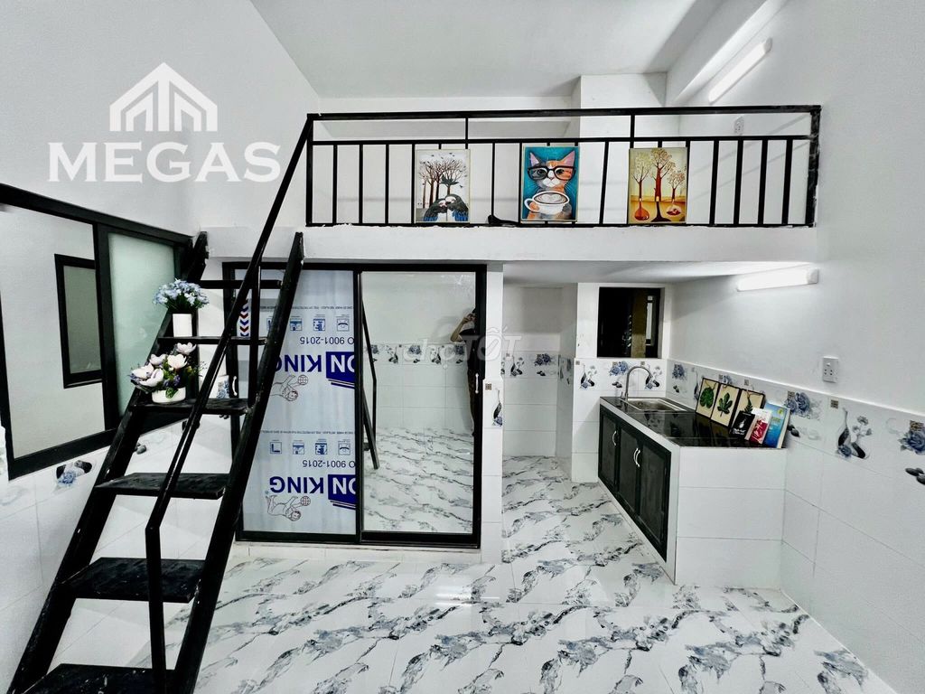 🔥CHO THUÊ CHDV GIÁ RẺ MỚI GÁC CAO M8 NGAY NGÃ TƯ BỐN XÃ - HƯƠNG LỘ 2🔥