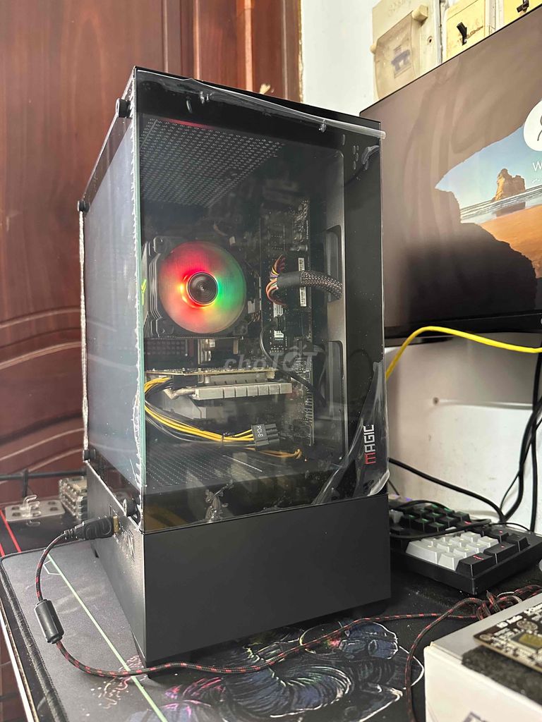 PC MSI i3 10100F RX 580 8GB 16GB/240GB.. Mua bán Máy tính để bàn tại Quận Gò Vấp Tp Hồ Chí Minh được đăng bởi Tình Nguyễn hình 1