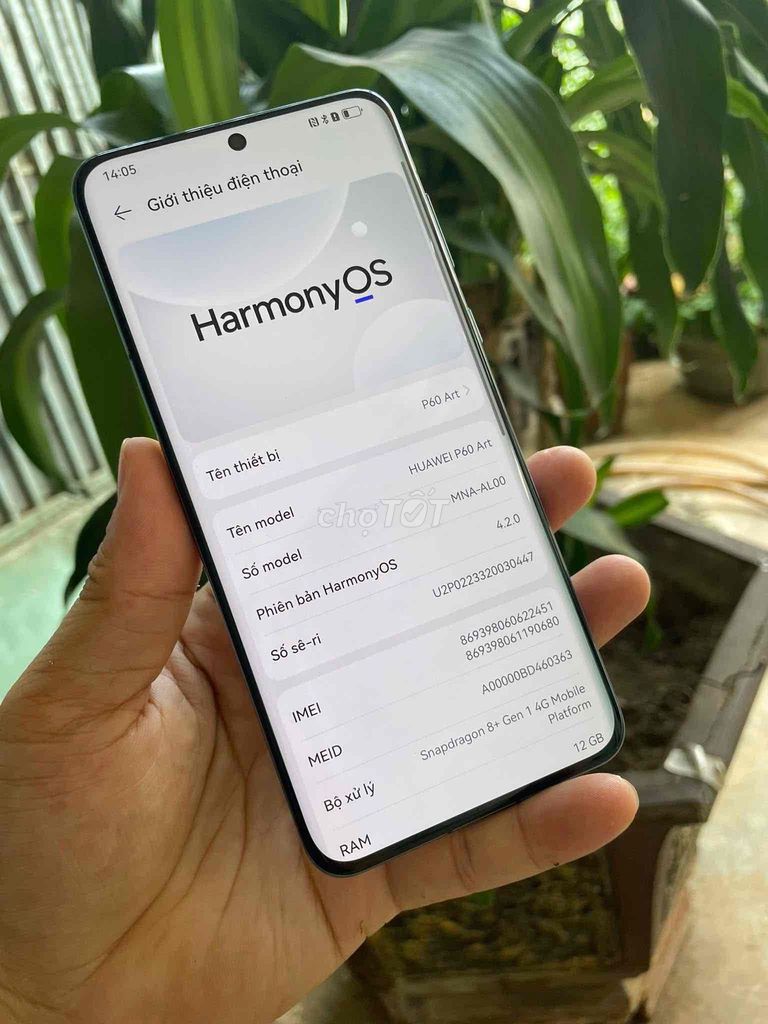 Huawei P60 Air như mới Ram 12/512GB Snap 8+gen1 Ca. Mua bán Điện thoại tại Thành phố Buôn Ma Thuột Đắk Lắk được đăng bởi Xuân Tr hình 1