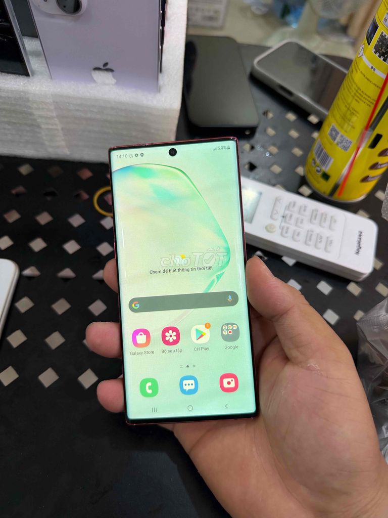Samsung Note 10 256GB Đỏ Màn zin ám. Mua bán Điện thoại tại Quận Tân Phú Tp Hồ Chí Minh được đăng bởi Thành Lê hình 1
