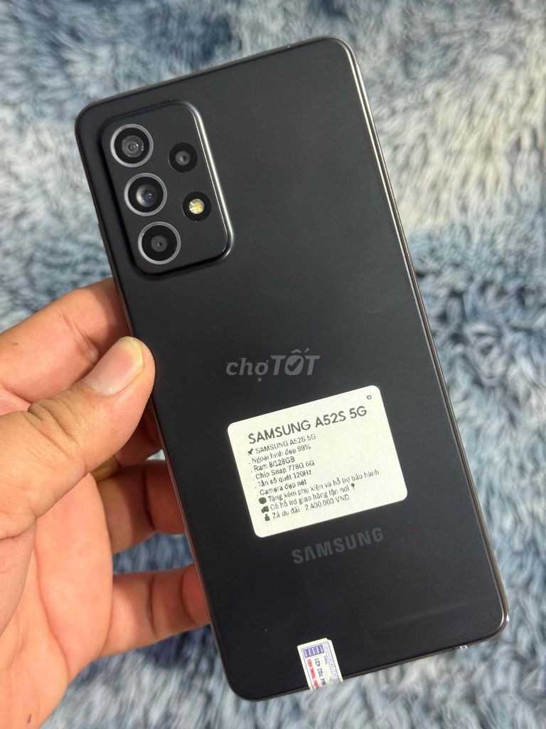 Samsung A52S 5G 128GB Đen Snap 778G 5G 120Hz. Mua bán Điện thoại tại Huyện Trảng Bom Đồng Nai được đăng bởi Hồ Trung Hiếu hình 1